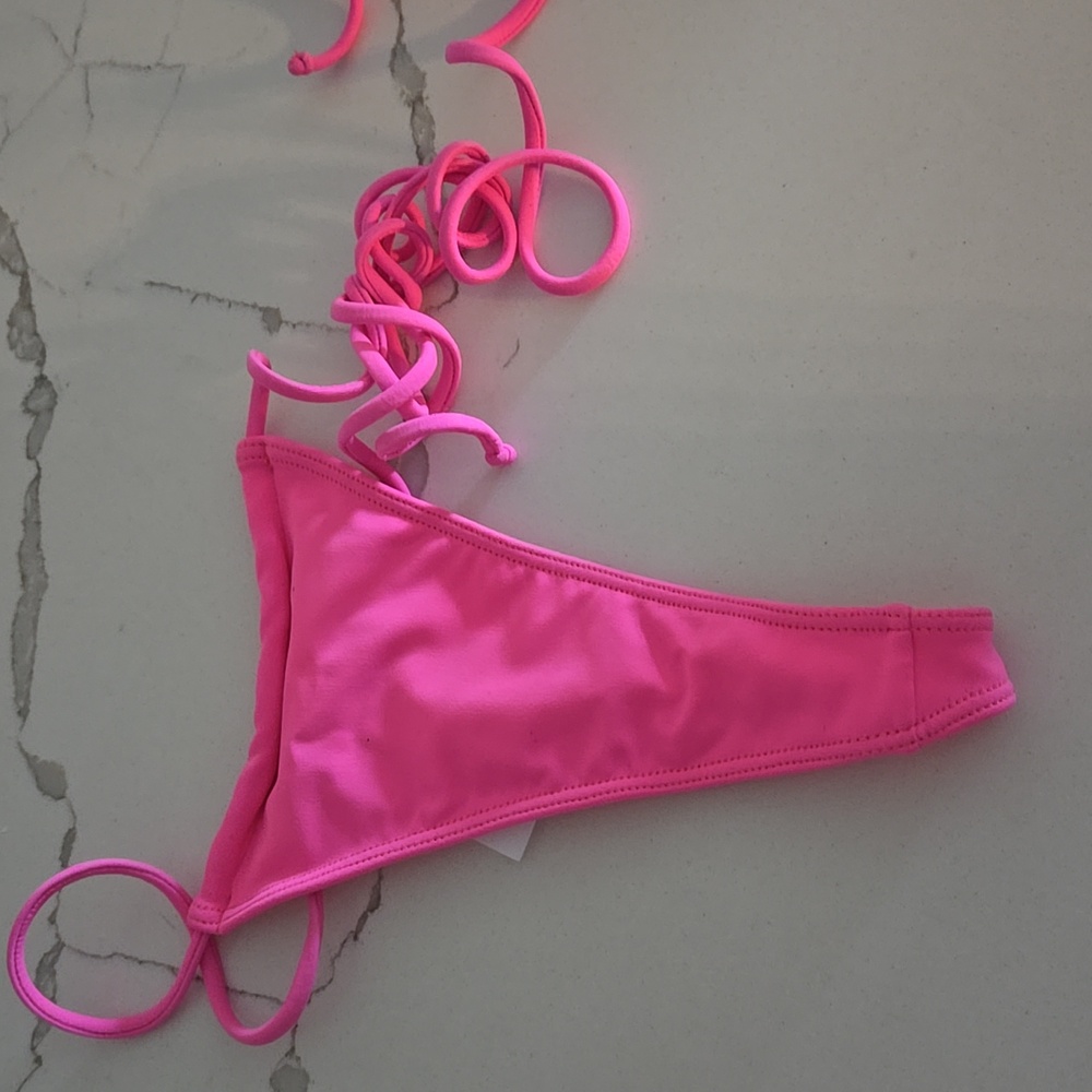 Minimale Animale Pink String Bikini Minimalist Swimwear - Picture 4 of 4